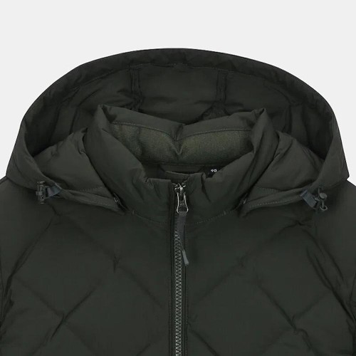 네파 롱 경량패딩 여성 구스다운 루즈핏 캐주얼 거위털 등산패딩