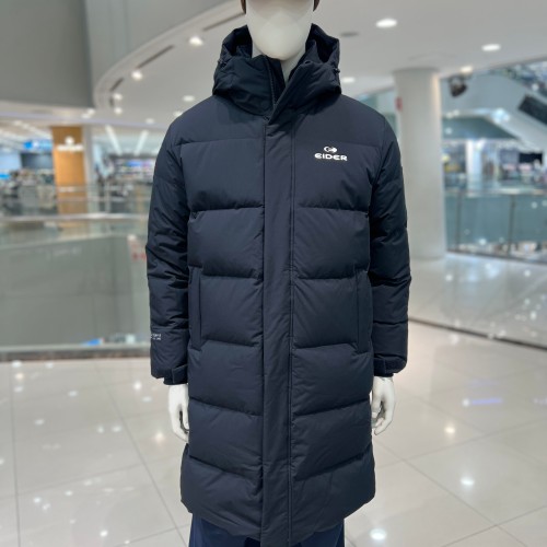 아이더 스테롤 남여공용 롱패딩 윈드스토퍼 구스다운 자켓 블랙(Z1), XS