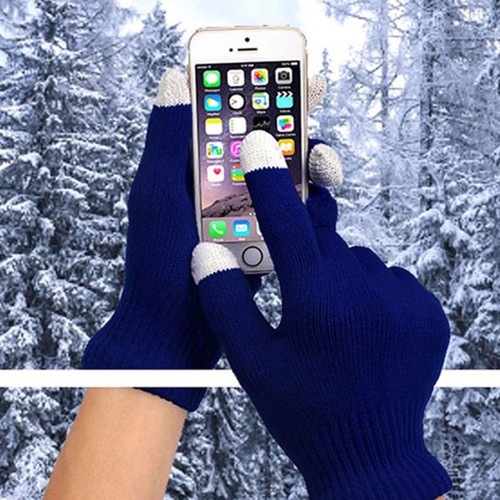 민무늬 터치 장갑 보온 커플 니트 털 스마트폰 방한 겨울 스키 여성 남성 선물용 군인 촛불 집회