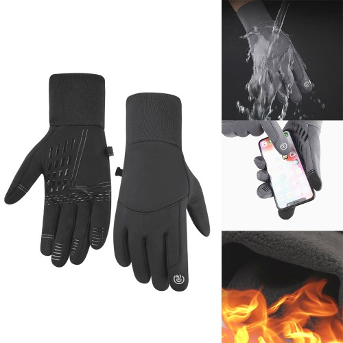 남성 기모 장갑 따뜻한 방한 폰터치 글러브