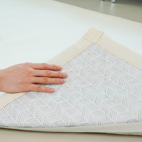 이노크아든 오가닉 순면 EMF 카본 탄소매트 전기장판 전기요 퀸(분리난방)