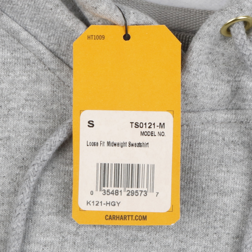 칼하트 후드티 K121-HGY