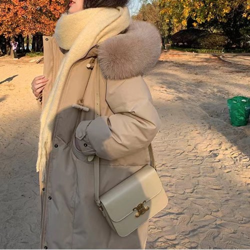 롱패딩 겨울 여성 점퍼 떡볶이단추