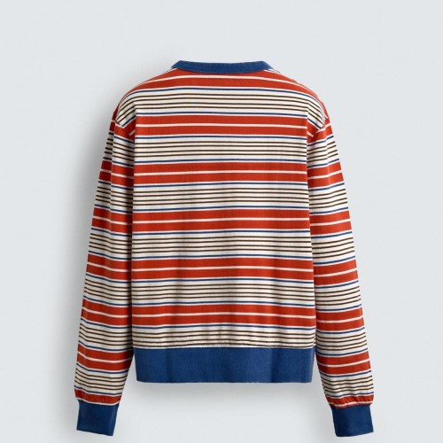 자라 스트라이프 긴팔 티셔츠 X 해리 램버트 디즈니 1887/302 RED/NAVY