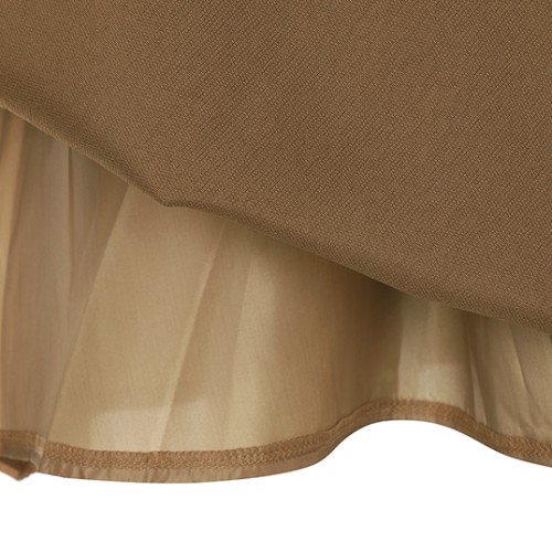 예시카 뒷밴딩 플레어 코듀로이 스커트 YJASK546