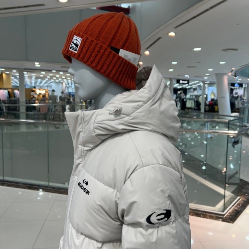 아이더 스테롤L 남녀공용 롱패딩 구스다운 점퍼 UW24538 블랙, XS