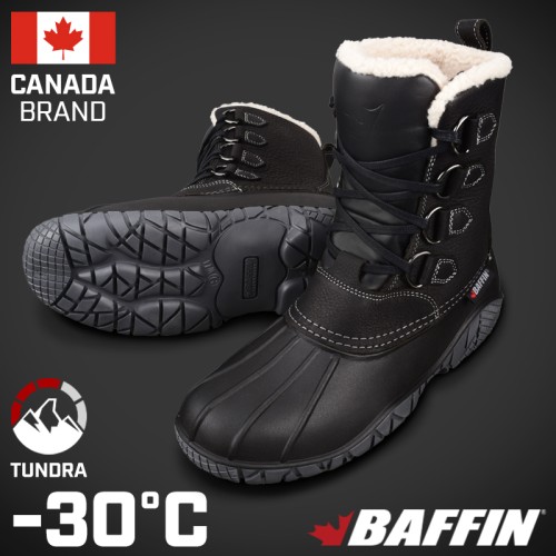 배핀 옐로나이프 블랙 -30도 방한화 방한부츠 290