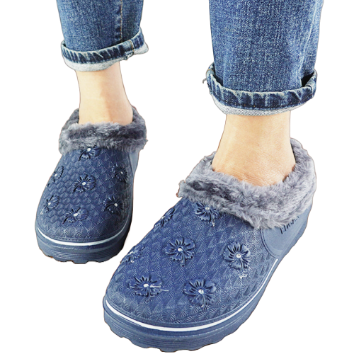 털 슬리퍼 방한 겨울 패딩 신발 퍼 015