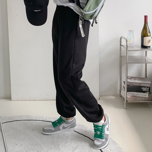 여성 조거팬츠 와이드 팬츠 밴딩 고무줄 통 바지 일자 면 기모 코듀로이 코튼 편한