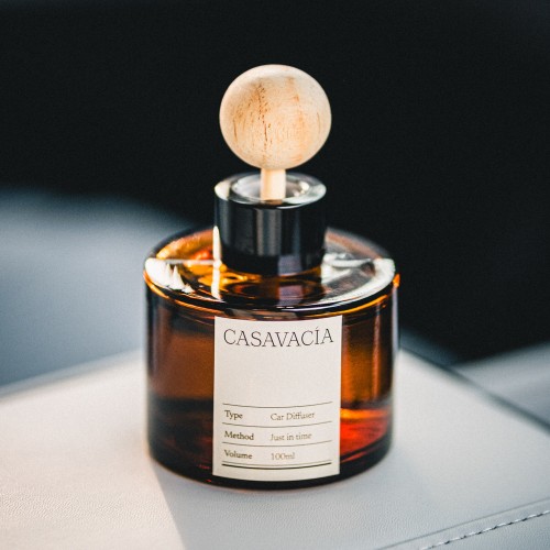 블랙 바닐라 차량용 방향제 차량 디퓨저 럭셔리 고급 Eau de Parfum(25%)
