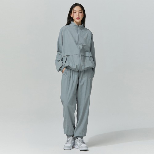 블랙몬스터핏 타스란 바람막이 트레이닝 세트 운동 바지 우븐 조거팬츠 러닝복