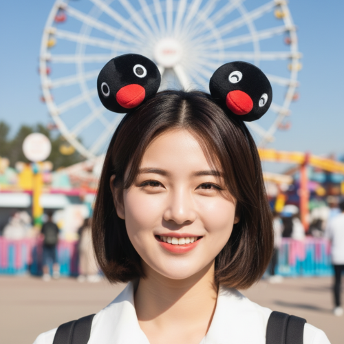 핑구 머리띠 롯데월드 에버랜드 놀이공원 머리띠 파티 이벤트 소품
